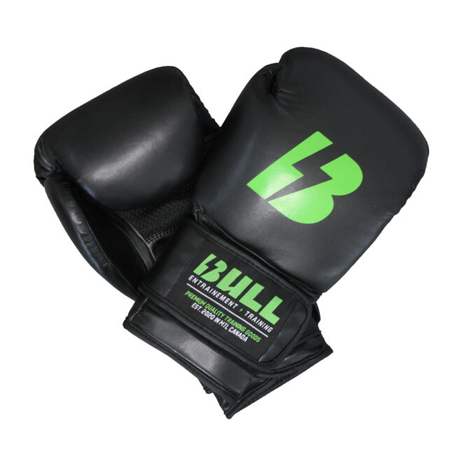 14oz Synthetic Leather Boxing Gloves BULL TRAINING Bull Training